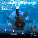 120W Pond Pump — 2700GPH Submersible Water Pump for Koi Pond