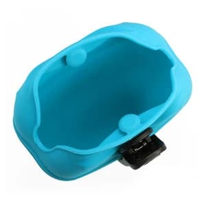 Silicone Dog Treat Pouch-Small Training Bag-Portable Dog Treat Bag for Leash with Magnetic Closure and Waist — Easy to clean and dry quickly