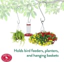 12-Inch Metal Hanging Hook for Bird Feeders