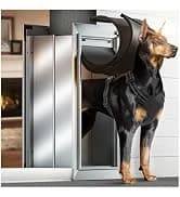 All Aluminum Dog Door for Exterior Door — Large Doggy Door — collection imagery