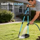 Dog Pooper Scooper — Stainless Metal Poop Scooper for Yard Long Handle