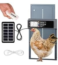 Automatic Chicken Coop Door Solar Powered with Timer and Light Sensor — collection imagery