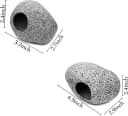 Aquarium Decorations Rock — Stackable Fish Tank Decor Cave