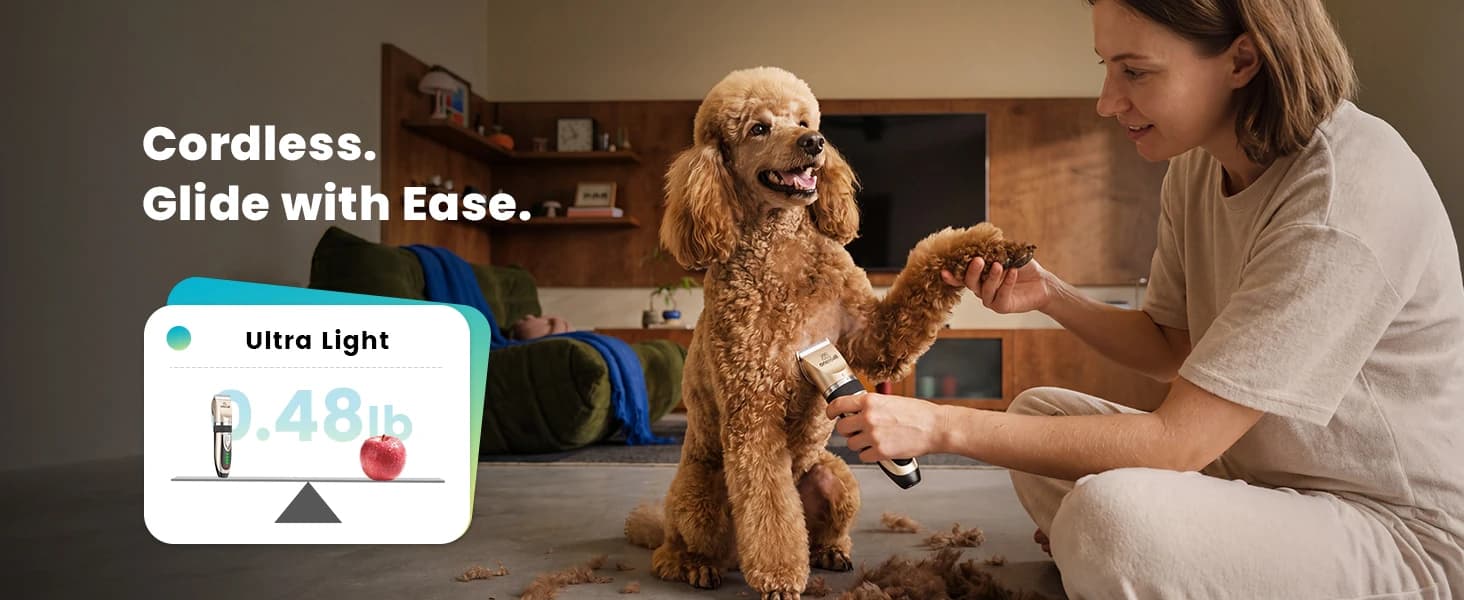 Dog Grooming Clippers with LED Display for Dogs and Cats — collection imagery