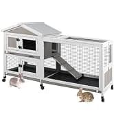 Large Wooden Chicken Coop with Run and Wheels — collection imagery