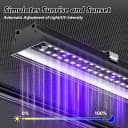 16-Inch LED UVB Reptile Light with Auto On/Off and Preset Day-Night Cycle Dimming