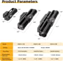 Aquarium Wave Maker — 18W Adjustable Cross Flow Pump with LED Display Controller