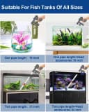 Aquarium Gravel Cleaner Vacuum Fish Tank Cleaner Tools Kit