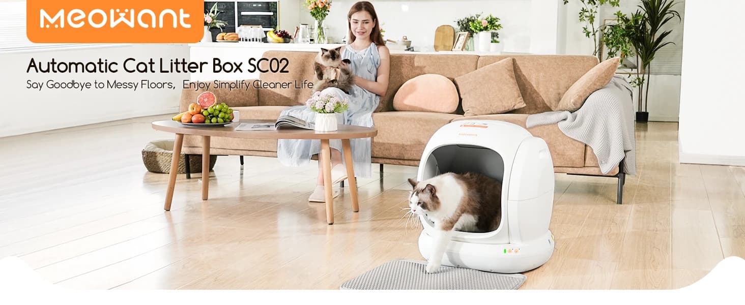 Self-Cleaning Cat Litter Box — product details