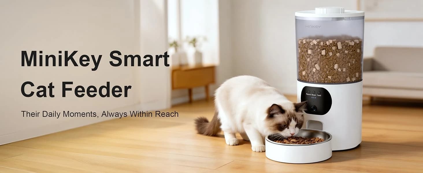 Automatic Cat Feeder with 2K Camera — product details
