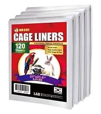 Bird Cage Liners — 120 Unscented Newsprint Sheets — collection imagery