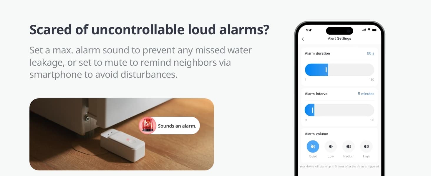 WiFi Water Leak Detector for Home — collection imagery