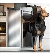 All Aluminum Dog Door for Exterior Door — Large Doggy Door — collection imagery