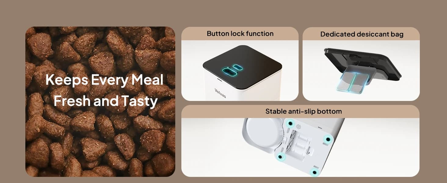 Automatic Cat Feeder — 4L Timed Dry Food Dispenser for Cats and Dogs — collection imagery