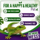 Amazing Reptile and Amphibian Terrarium Cleaner and Odor Eliminator - Just Spray/Wipe - Safely & Easily Removes