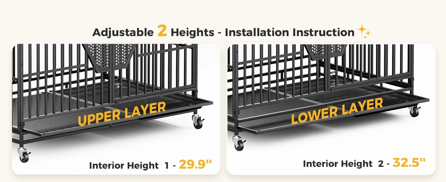 48'' Heavy Duty Dog Crates for Large Dogs — collection imagery