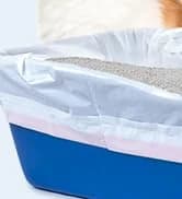 Elastic Cat Litter Box Liners - Extra Giant 10 Count - Tear-Resistant Cat Litter Bags - Waterproof Kitty Litter — collection imagery