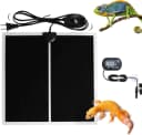 Reptile Terrarium Heat Pad with LCD Digital Aquarium Thermometer