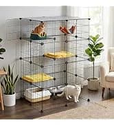 Guinea Pig Cage — Indoor Habitat Cage with Waterproof Plastic Bottom — collection imagery
