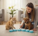 PTB6 Rechargeable Talking Buttons for Dogs and Cats