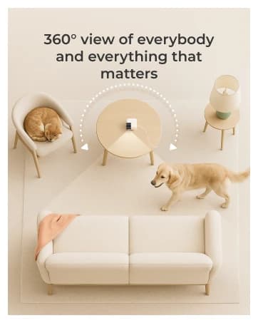 Cam 360 – Wi-Fi Pan-Tilt Pet Security Camera with App — collection imagery