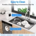 Automatic Cat Feeder with 2K Camera: 5G WiFi Automatic Dog Feeder with Night Vision