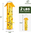 Metal Bird Feeders for Outdoors Hanging