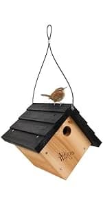 Nature’s Way Cedar Bluebird House for Outdoor Nesting — product details
