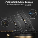 Dog Grooming Scissors Kit — 7 Inch Safety Pet Cat Shears Set