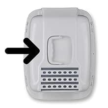 Pets Odor Control Large Enclosed Cat Litter Box — Odor-Shield Door