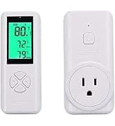 110V 15A Temperature Controller DTC151 Plug in Thermostat Outlet Digital Temperature Controller for Heat Mat — collection imagery