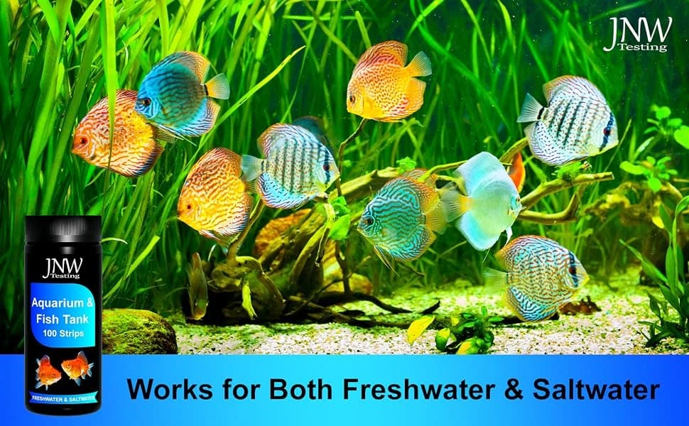 Aquarium Test Strips - 9-in-1 Aquarium Test Kit with eBook - Aquarium Water Test Kit with Quick and Accurate — product details