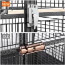 61" Playtop Parrot Bird Cage with Rolling Stand