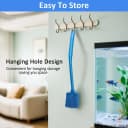 Fish Tank Cleaner with Five Sided Sponge Brush and Long Handle Aquarium Scrubber Alage Scraper for Glass