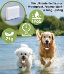 Automatic Dog Door for Wall with Sensor Collars