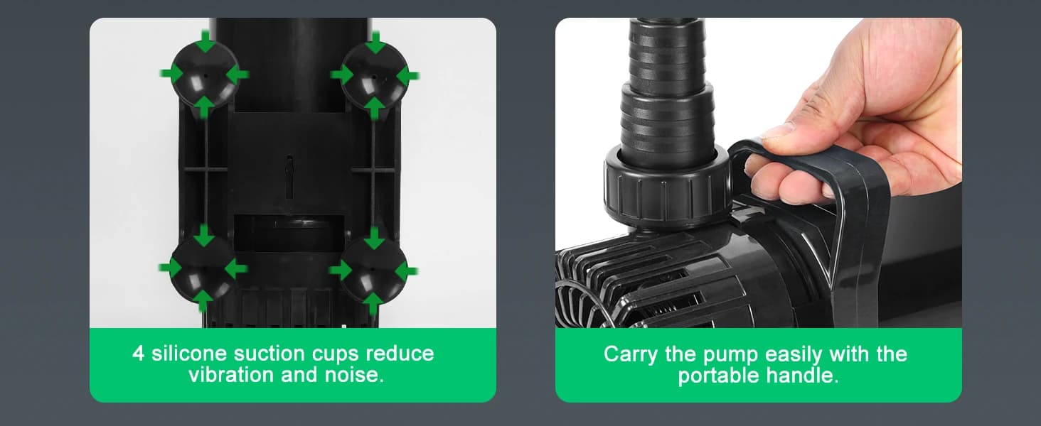 1800 GPH Pond Pump — 100W for Fish Ponds — collection imagery