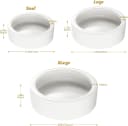 Reptile Food Dish Bowl — 2Pcs Lizard Gecko Worm Water Bowls Small (2.75in)