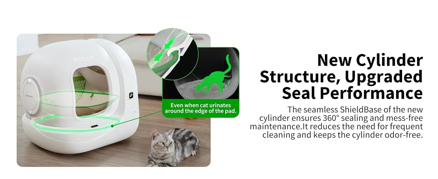 PuraMax 2 Odor Free Automatic Cat Litter Box — product details