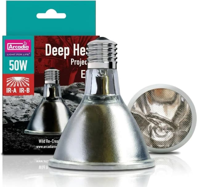 Deep Heat Emitter 50watt for Reptile Enclosures
