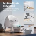 Self Cleaning Litter Box — Open Top Automatic Litter Box for Multiple Cats