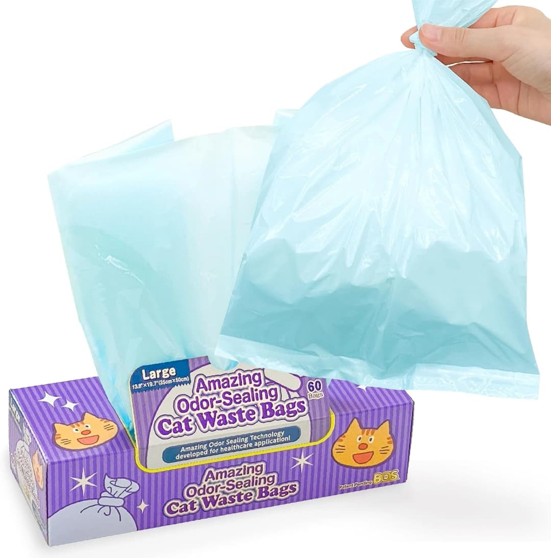 Amazing Odor Sealing Cat Waste Disposal Bags - Durable