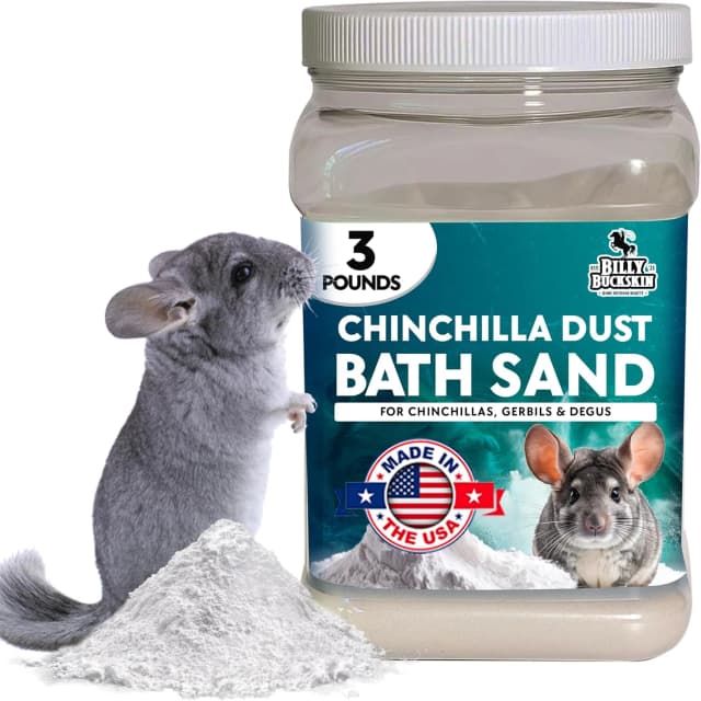 3 LB Chinchilla Dust Bath Jar