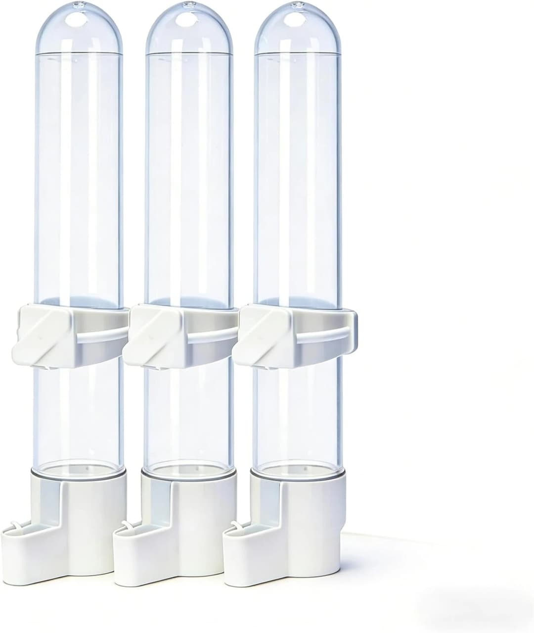 Automatic Bird Water Dispenser Cage Hanging Water Feeder with Anti-Spill Design for Parakeet Canary Small