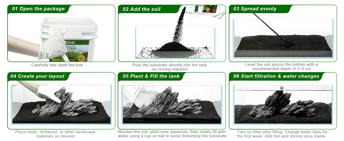 Aquarium Soil for Planted Tanks — product details
