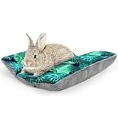 15"x14" Soft Plush Rabbit Bed Washable Cuddle Mat for Small Pets — collection imagery