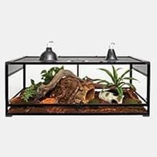 QuickBuild Reptile 65 Gallon Glass Terrarium — For All Reptile Owners