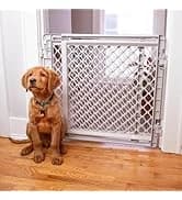 Universal Pet Gate: 26” - 42” Wide Dog Gate for Doorways with Pressure Fit or Swinging Door Hardware Mounting — collection imagery