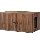 Litter Box Enclosure — Cat Litter Box Furniture with Removable Divider — collection imagery