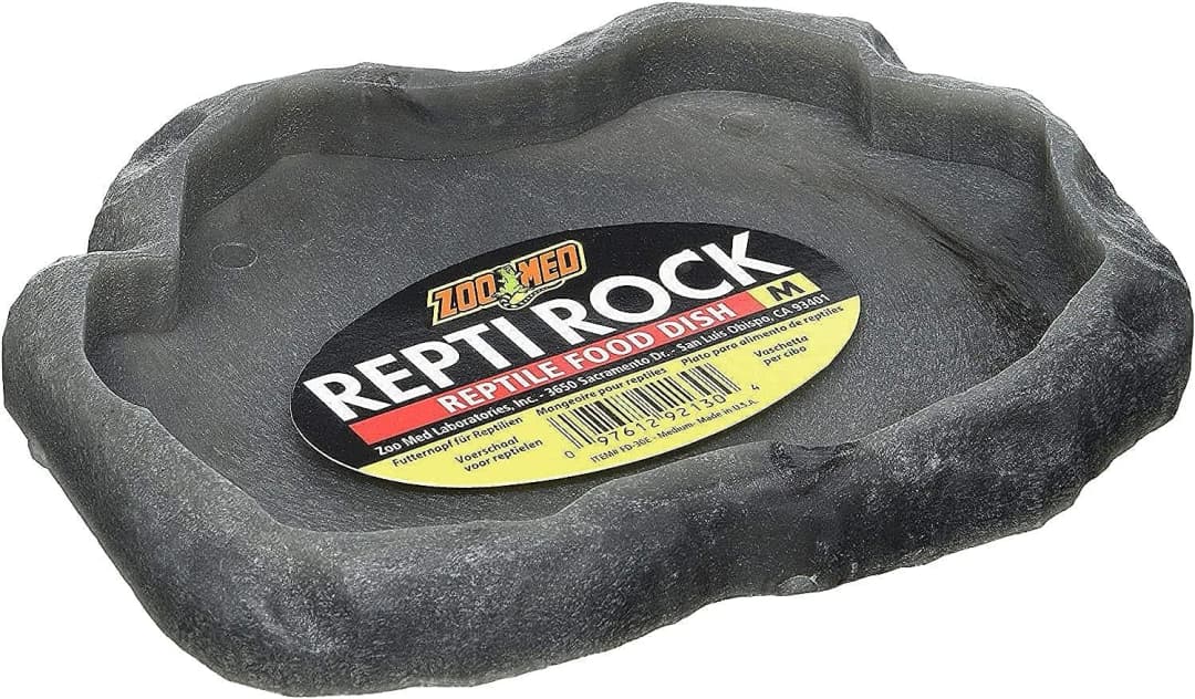 Reptile Rock Food Dish — Medium