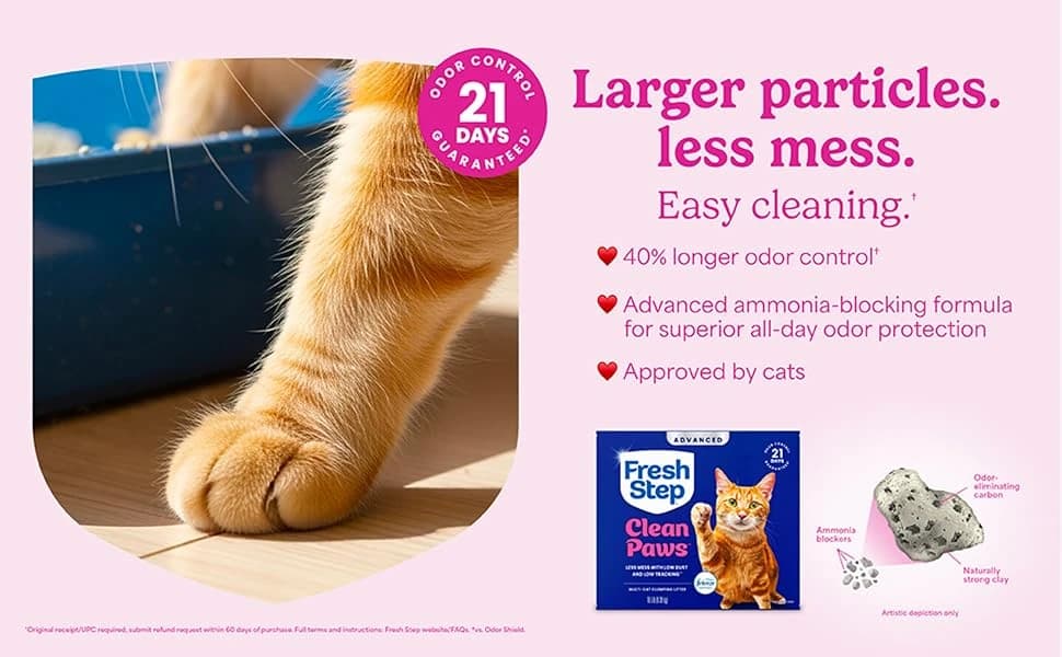 Advanced Clean Paws Multi Cat Clumping Cat Litter — product details